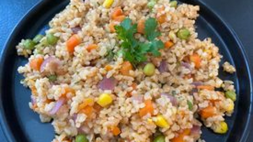 Zöldséges bulgur