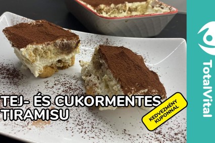 Tej és cukormentes tiramisu