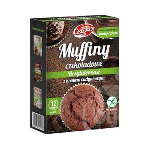 Celiko muffin lisztkeverék étcsokoládé darabokkal és pudinggal 310 g