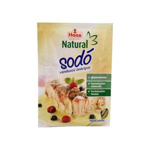 Haas natural sodó vanília ízű öntetpor 15 g