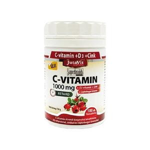 Jutavit C- Vitamin 1000 Mg Retard + Csipkebogyó Kivonat + D3 + Cink Vitamin 100 db