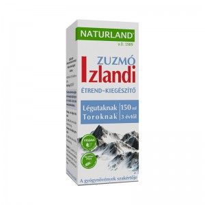 Naturland izlandi zuzmó édesítőszerekkel 150 ml